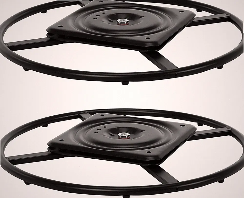 24" Replacement Ring Base w/Swivel for Recliner Chair Rocker Couch Sofa Seat Fur