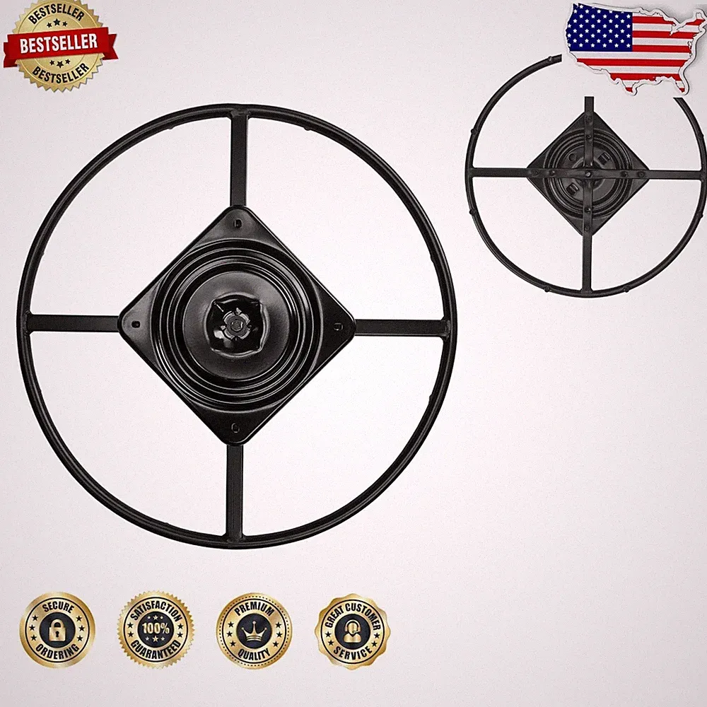 Robust 25.5" Swivel Base for Recliners - Smooth 360° Rotation, Alloy Steel